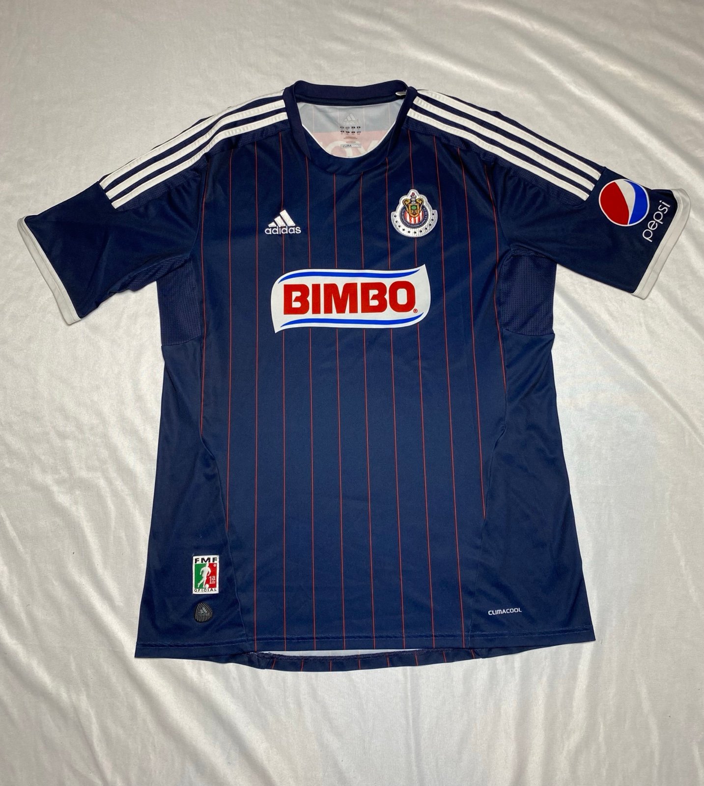 Authentic Adidas Club Chivas de Guadalajara Jersey Soccer 2011-2012 Men Size XL