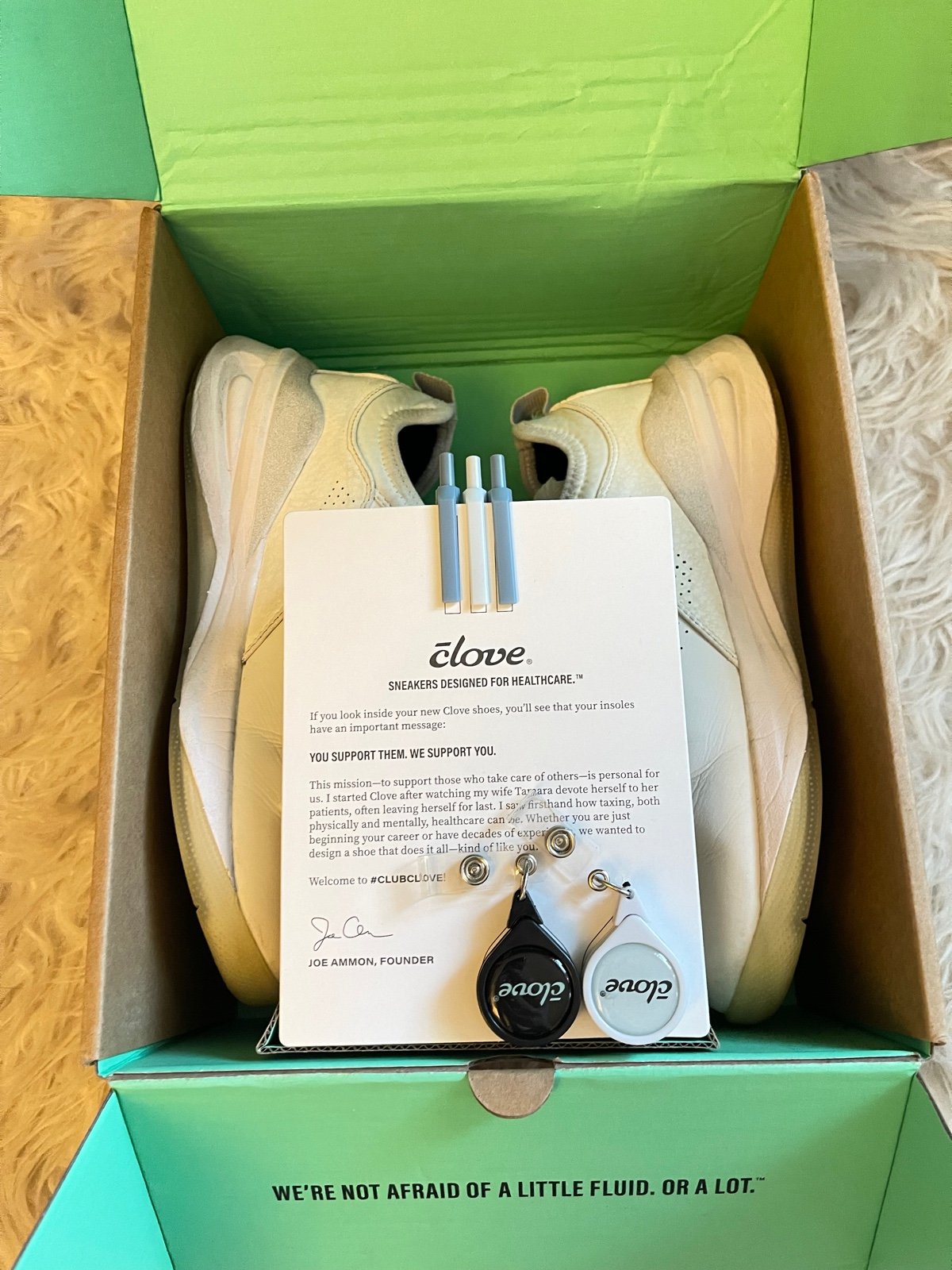 Clove Brilliant White Shoes