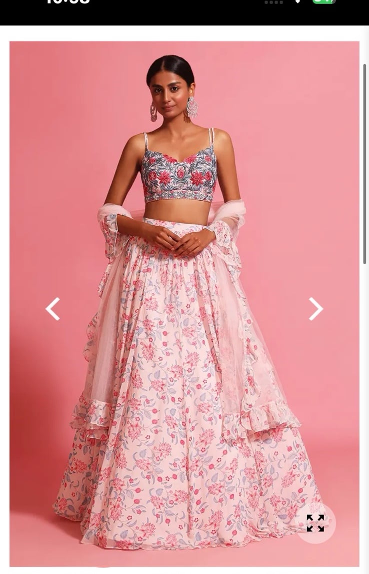 Pink lehenga/Chaniya choli