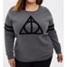 Torrid 3 (3X 22/24) Harry Potter Deathly Hallow Cozy Fleece Pullover Sweatshirt