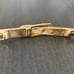 Vintage Accessocraft NYC Red Green Enamel Buckle Gold tone Woman Belt