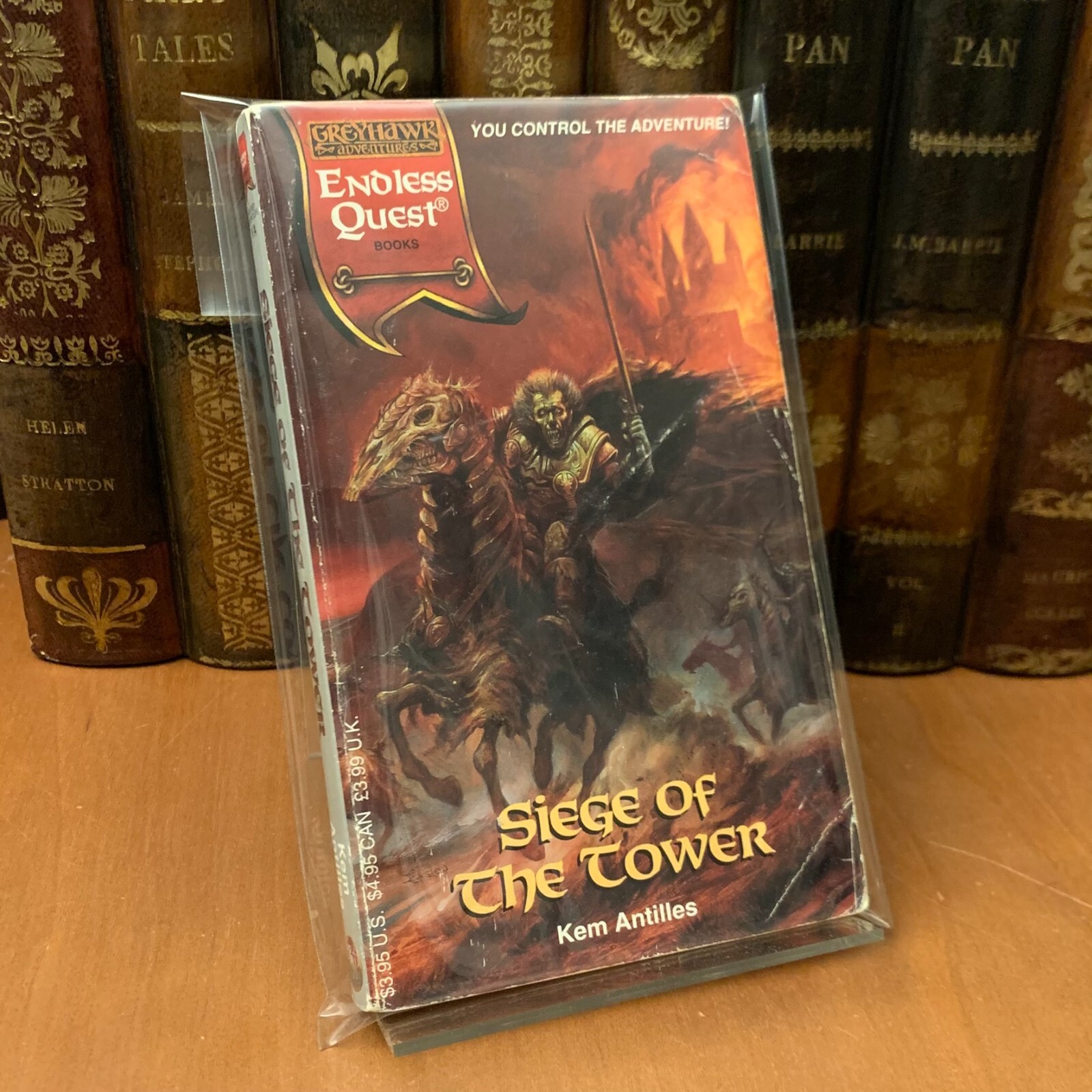 Vintage Endless Quest Greyhawk: Siege of the Tower, 1994 First Edition CYOA PB