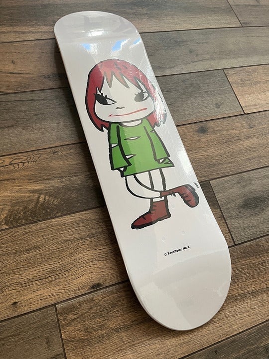 Yoshitomo Nara Welcome Girl And Solid Fist Skateboard Decks
