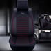 5 Seats Universal Car Seat Covers Deluxe PU Leather Seat Cushion Full Set Cover