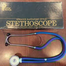 Vintage Prestige Medical Model #116 Sprague Rappaport Style Stethoscope