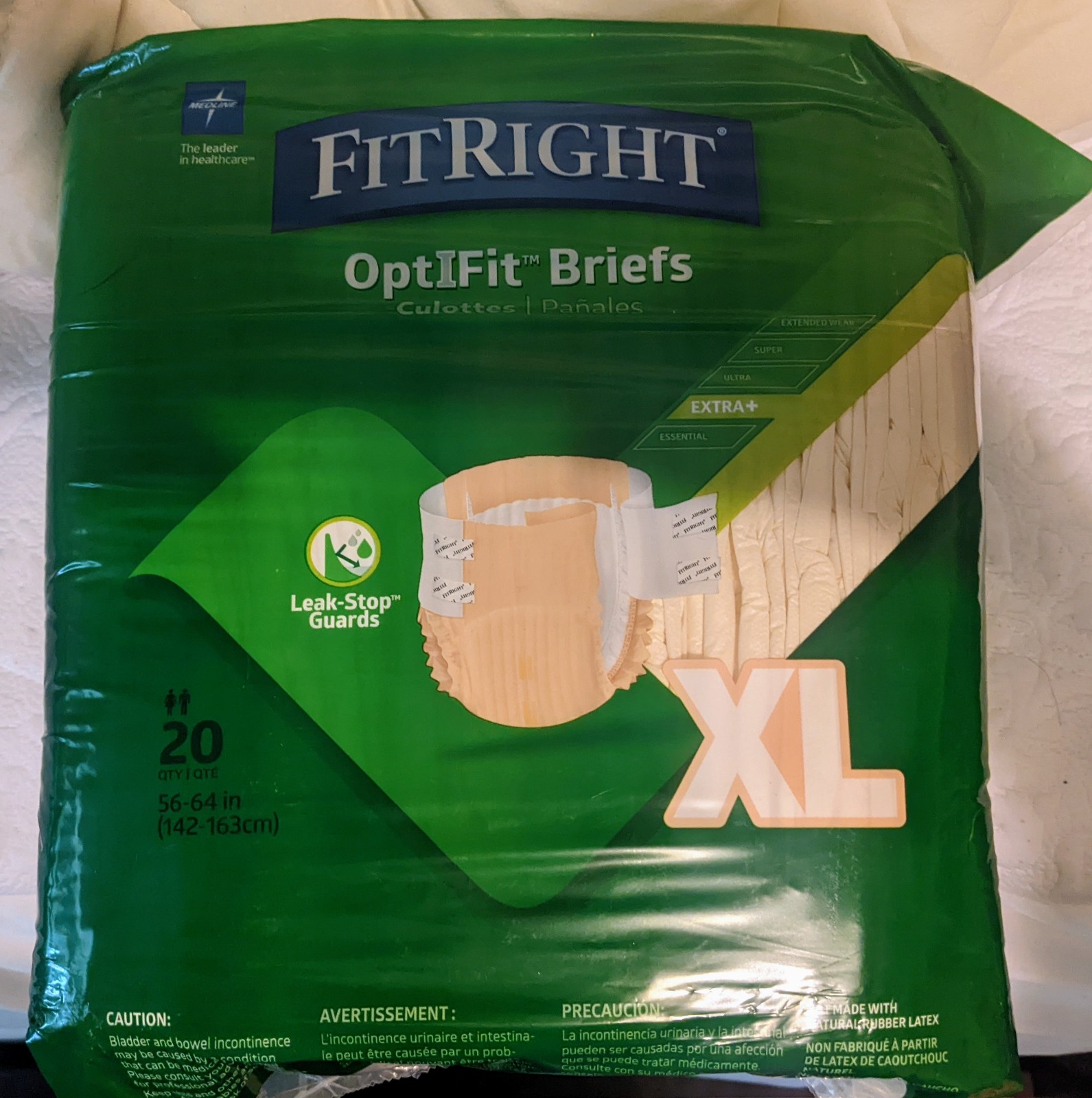 FITRIGHT ULTRA XL Case of 4 packs