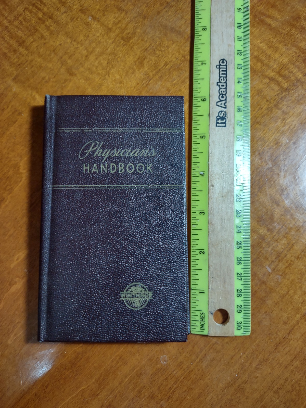 Vtg 1930's Mini Physician's Pocket Handbook Winthrop