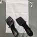 RAYE Lo Heels Black Strappy Wraparound Sandals Women's 6 Dust Bag Included