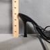 RAYE Lo Heels Black Strappy Wraparound Sandals Women's 6 Dust Bag Included