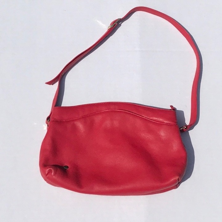 Borelli Genuine Leather Red Bag