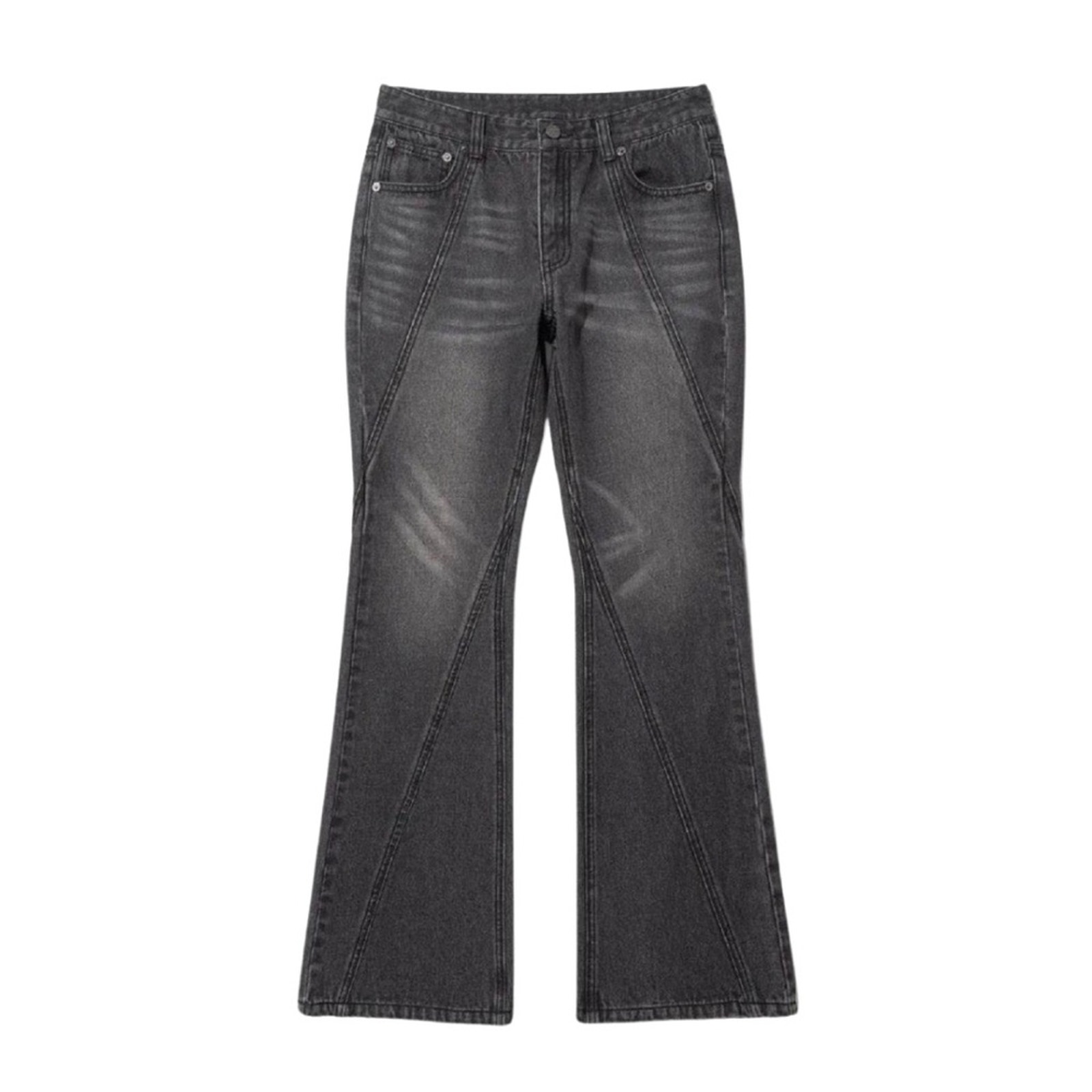 NOT4NERD Women Low Waist Flare Jeans Denim Pants Y2K