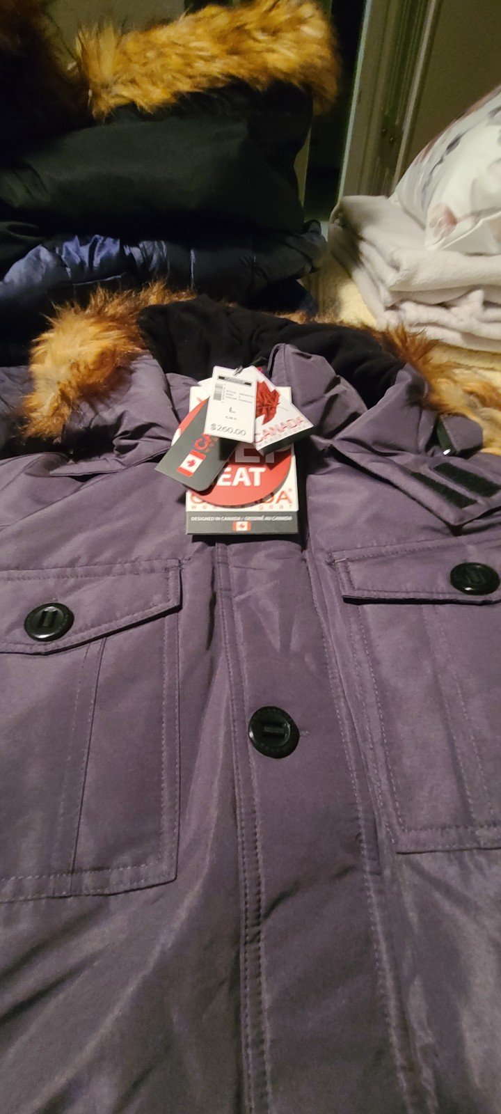 Canada Weathergear men's winter jacket large