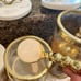 Gold beaded coffee scoops