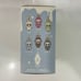 THE MONSTERS - Tasty Macarons Vinyl Face Sea Salt Coconut Pendant