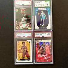 NBA Basketball Graded Card Lot ^ Shaq, Sexton, Lamelo Ball, Nunn