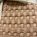 New! Set of 2 Levtex Home Mills Waffle Collection Euro Shams in Blush 26” X 26”