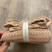 New! Set of 2 Levtex Home Mills Waffle Collection Euro Shams in Blush 26” X 26”