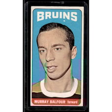 1964-65 TOPPS TALL BOYS NHL HOCKEY #90 Murray Balfour EX BOSTON BRUINS Card