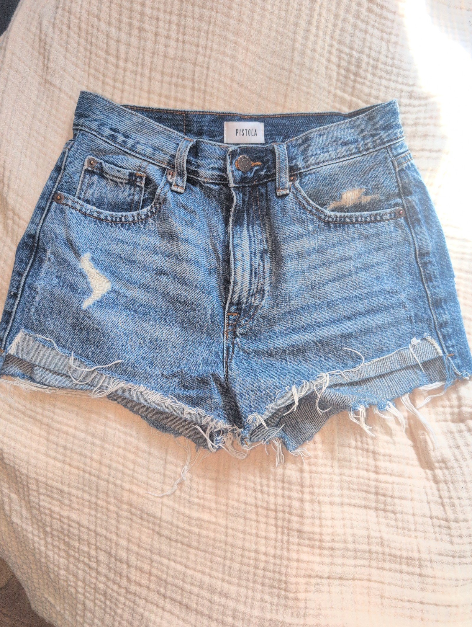 Pistola Kylee denim shorts