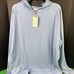 NWT Peter Millar Men's Crown Sport Pine Performance Hoodie Size L - Blue