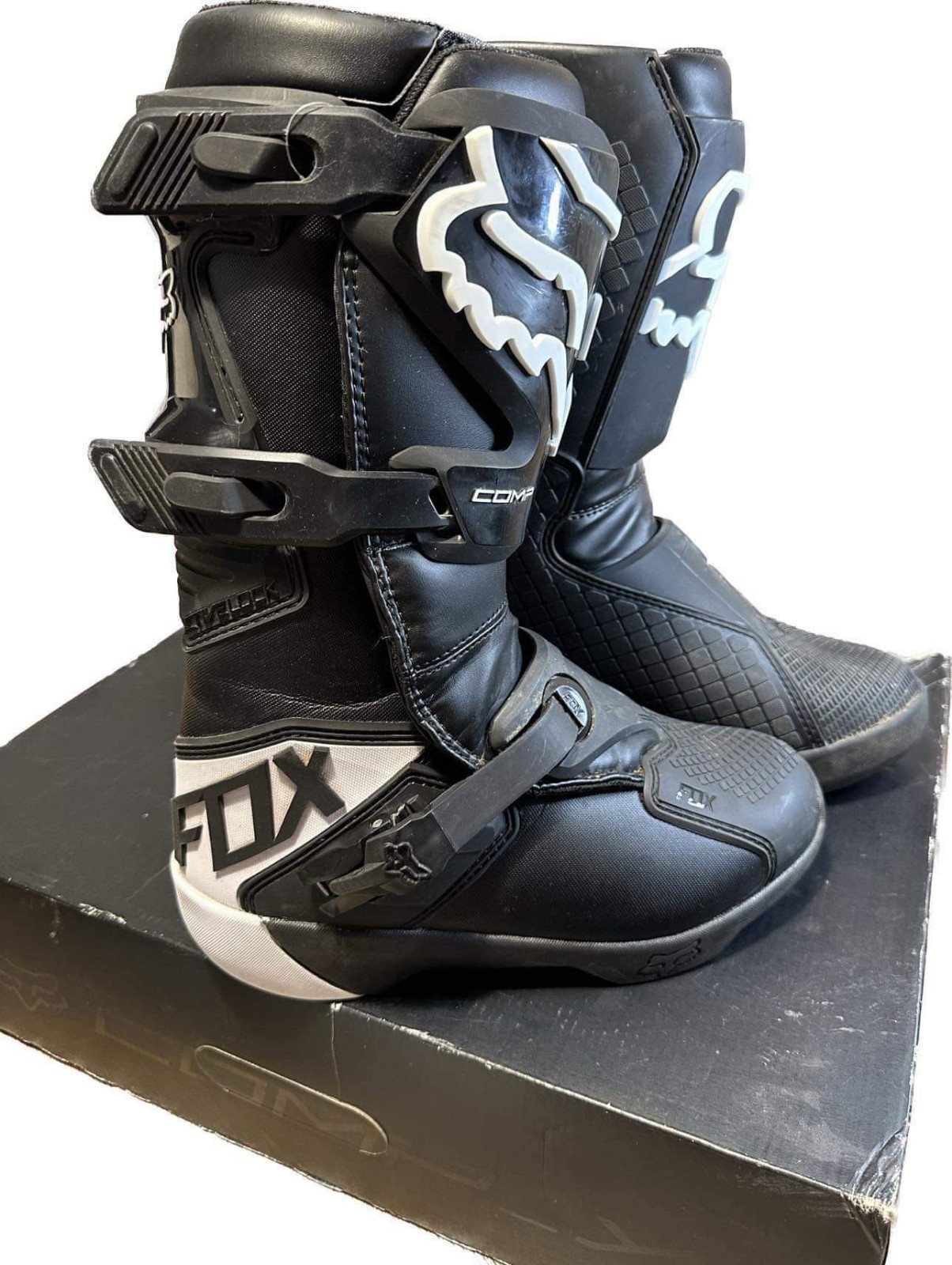 Fox Comp Boots Y8 Black