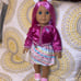 American Girl doll Clothed Meet outfit