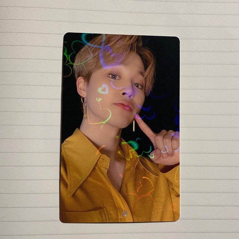 BTS jimin BE JPFC Photocard - Heart Holo