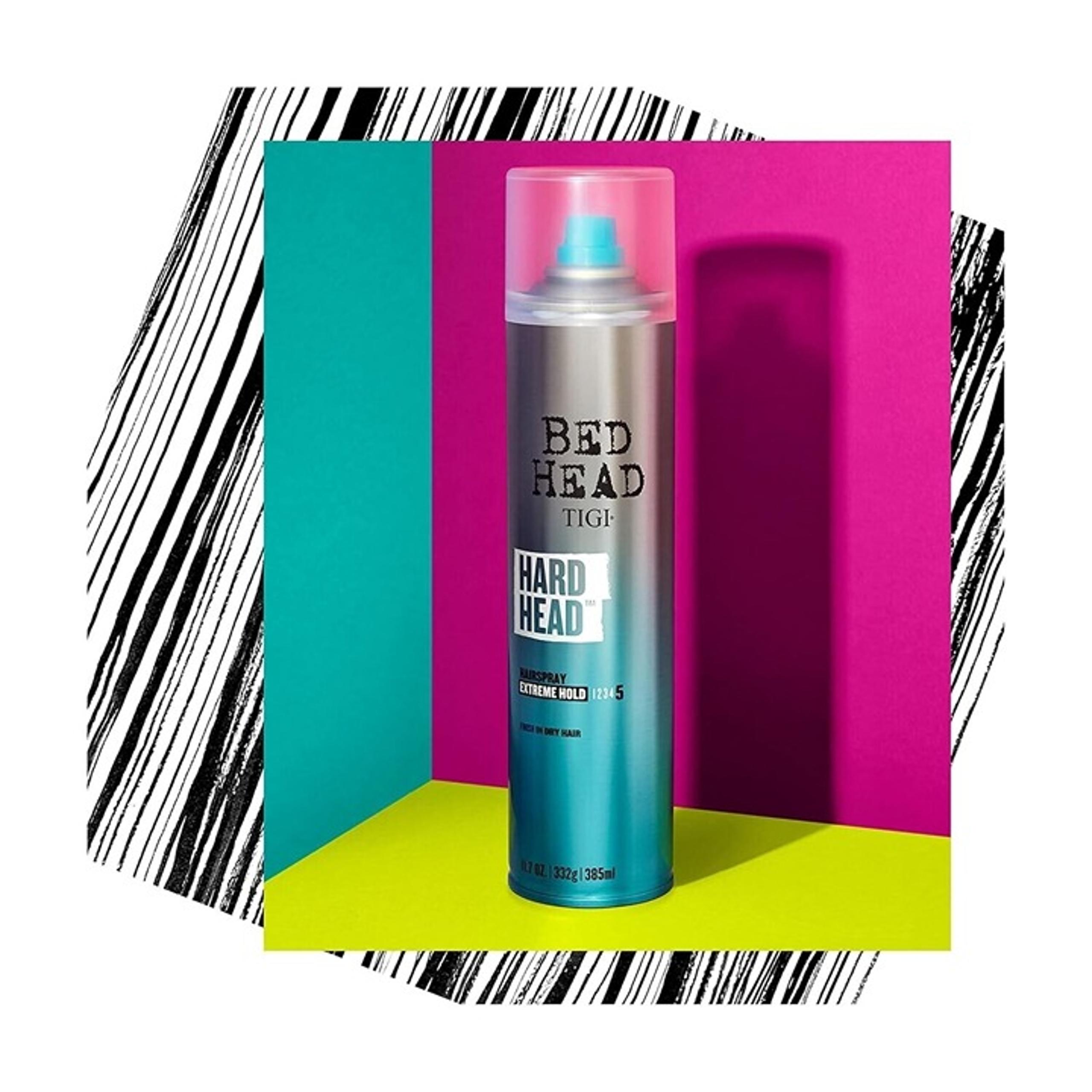 Bed Head by TIGI Hard Head Hairspray for Extra Strong Hold 11.7 oz , 1  Count