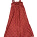 Katya Rusty Rose Print Ruffled Tie-Back Wide-Leg Jumpsuit