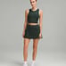 Lululemon Varsity Scoop Neck Cropped Tennis Tank Top size 4 Legacy Green LGYG
