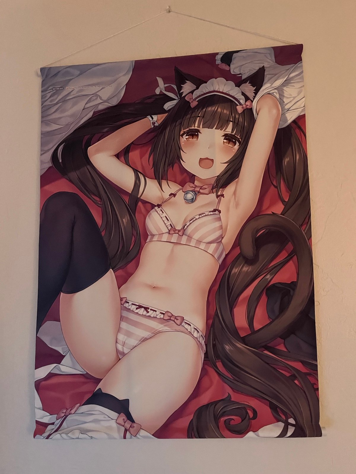 Rare Authentic Nekopara Chocola B2 Anime Girl Tapestry