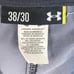 Under Armour Mens 38x30 Preppy Showdown Vented Gray Flat Front Golf Chino Pants