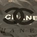 Brand new Tote Canvas Bag -(Black- GOLD CHAIN)