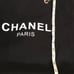 Brand new Tote Canvas Bag -(Black- GOLD CHAIN)