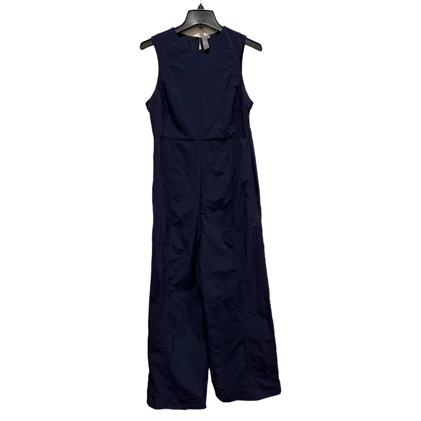 SWEATY BETTY Air Flow Wide Leg Jumpsuit In Navy Blue (S)
