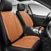 Leather Car Seat Covers, Breathable Automotive Cover Cushion Accessories