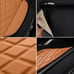 Leather Car Seat Covers, Breathable Automotive Cover Cushion Accessories