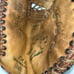 Vintage T.M.C. Pro Model 241 Nylon Stitched Full Grain Cowhide Baseball Glove