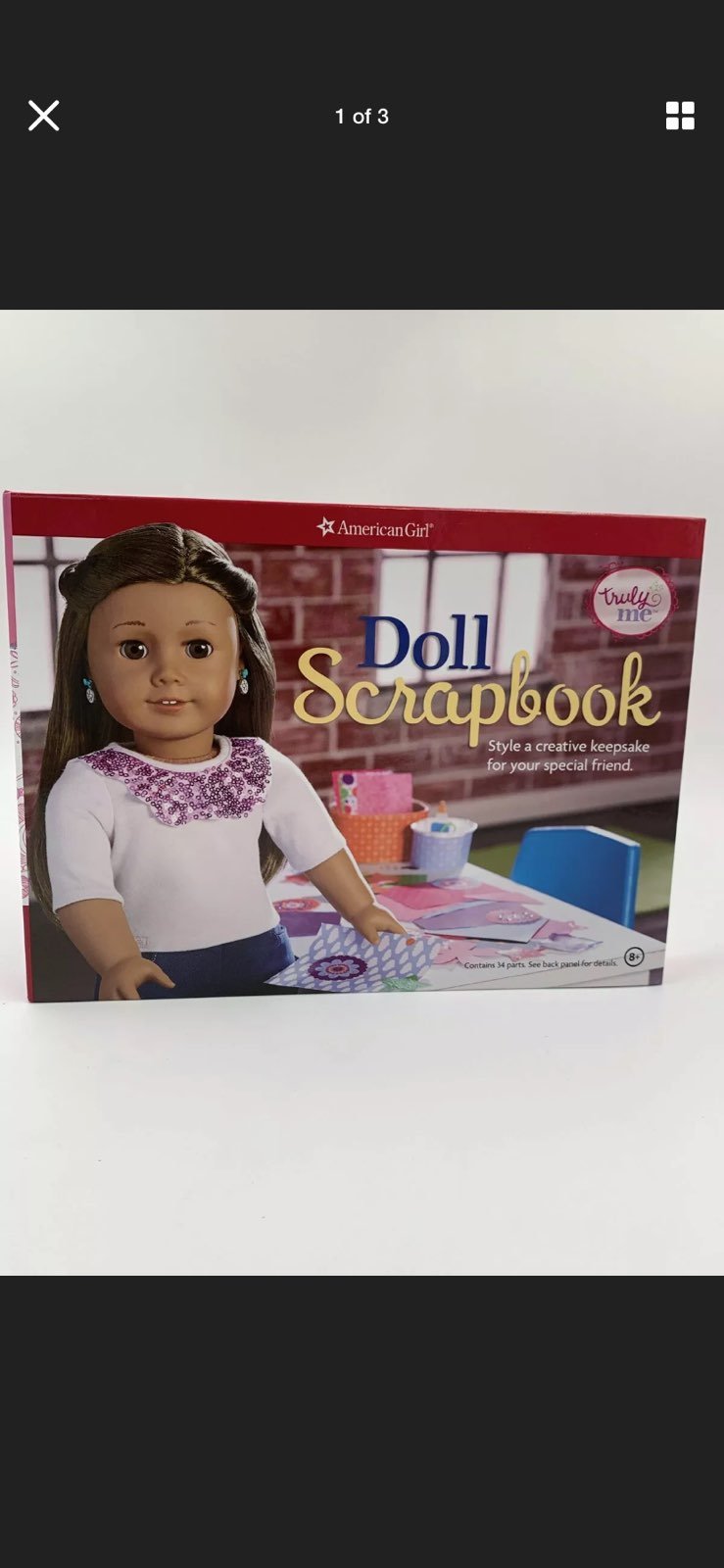 American Girl Doll Scrapbook