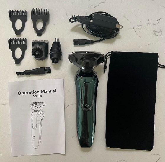 Electric Razor for Men, Men’s Electric Shavers Rotary LED Display/Waterproof