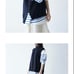 Brand New with Tag! NARU Striped Cotton Knit Vest, Relaxed Fit