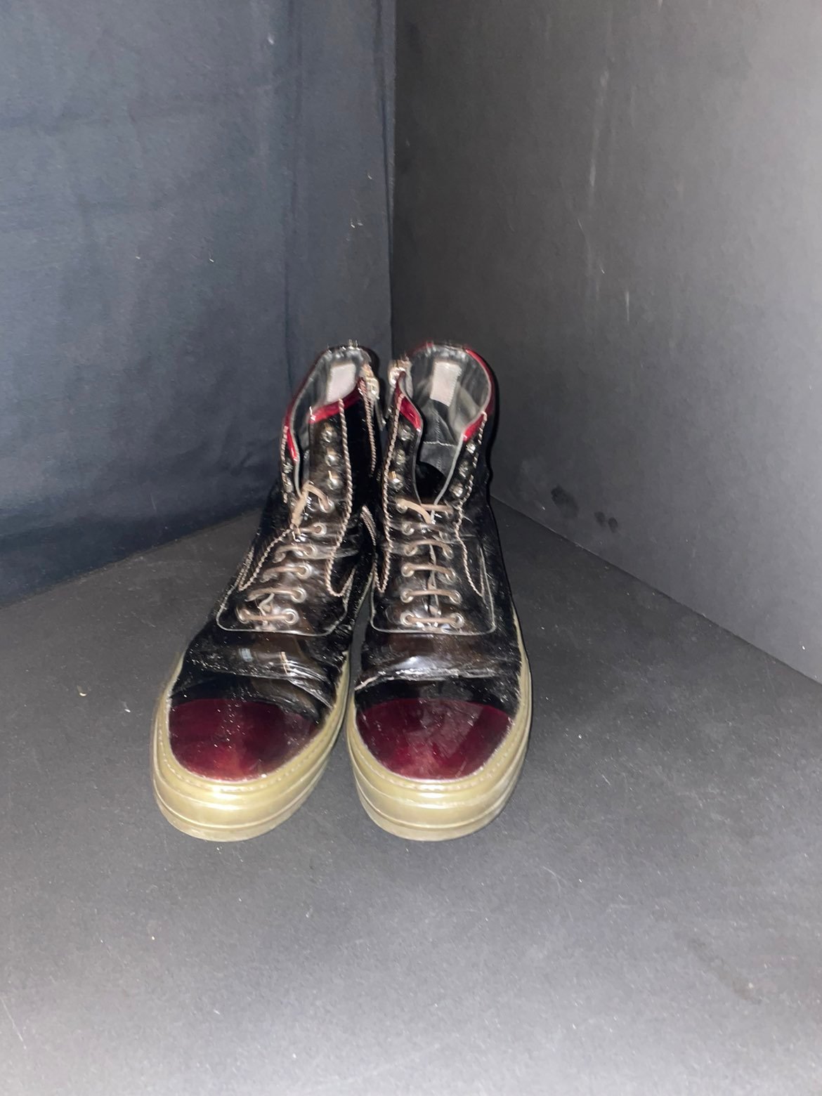 Alexander McQueen High Top Fashion Sneakers | Mercari