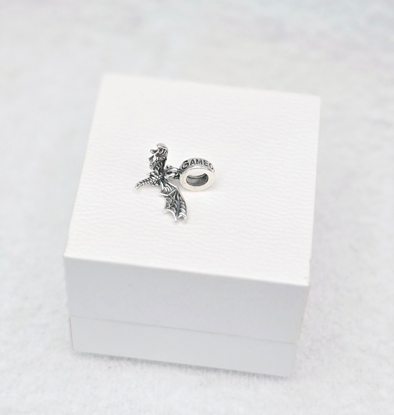 Game of Thrones ((INSPIRED)) Dragon // Silver // Dangle Charm