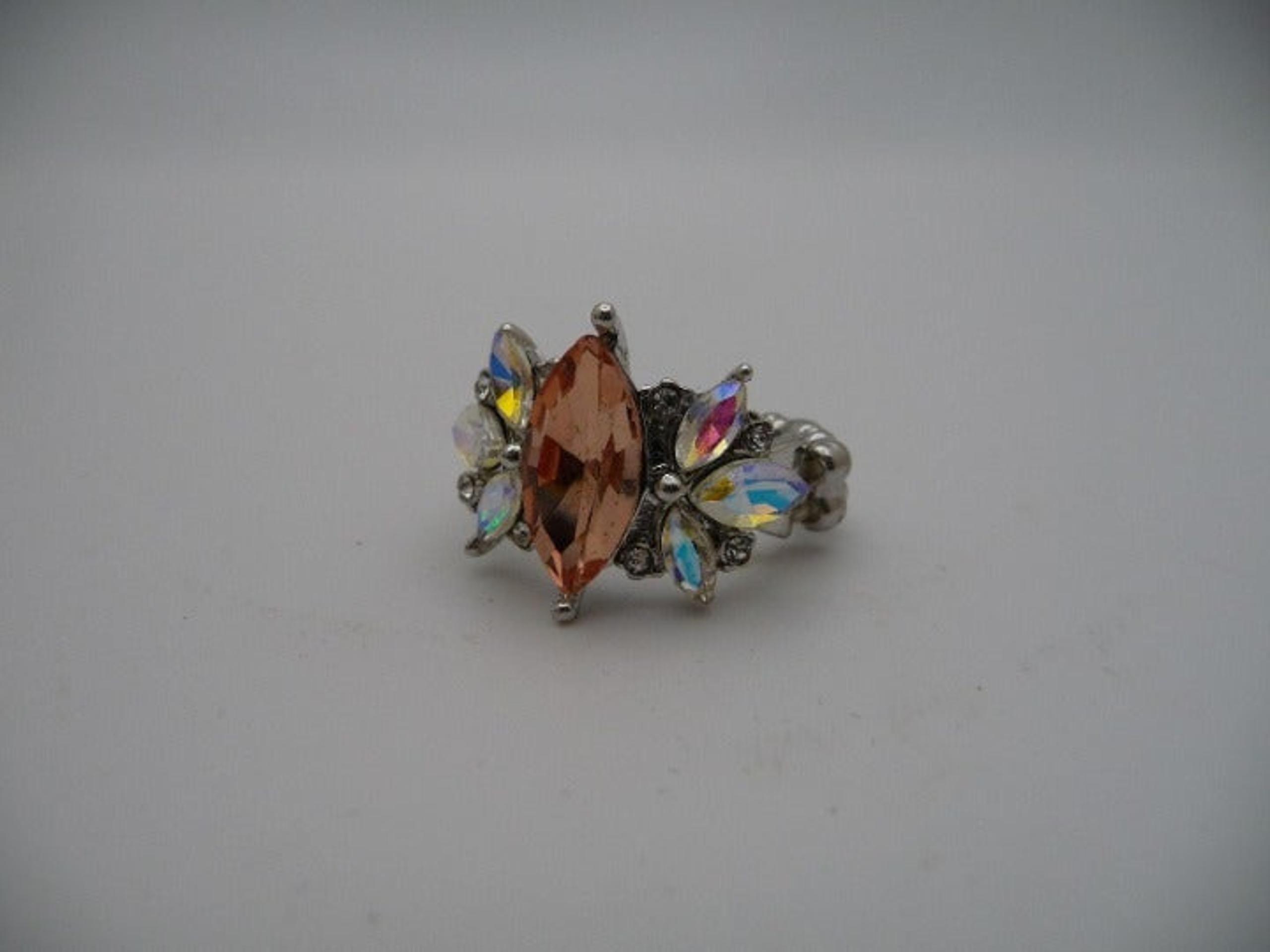 Luxury Luster Iridescent Paparazzi Silver Ring