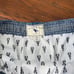 Ted Baker lined geometric print pull on drawstring waist swim trunks sz 7