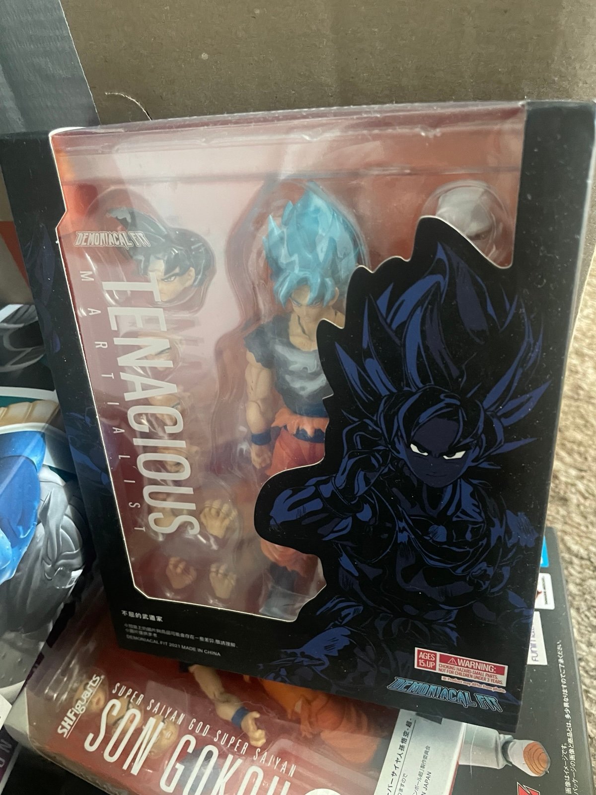SEALED Demoniacal fit not figuarts goku tenacious martialist ssjb perfect form