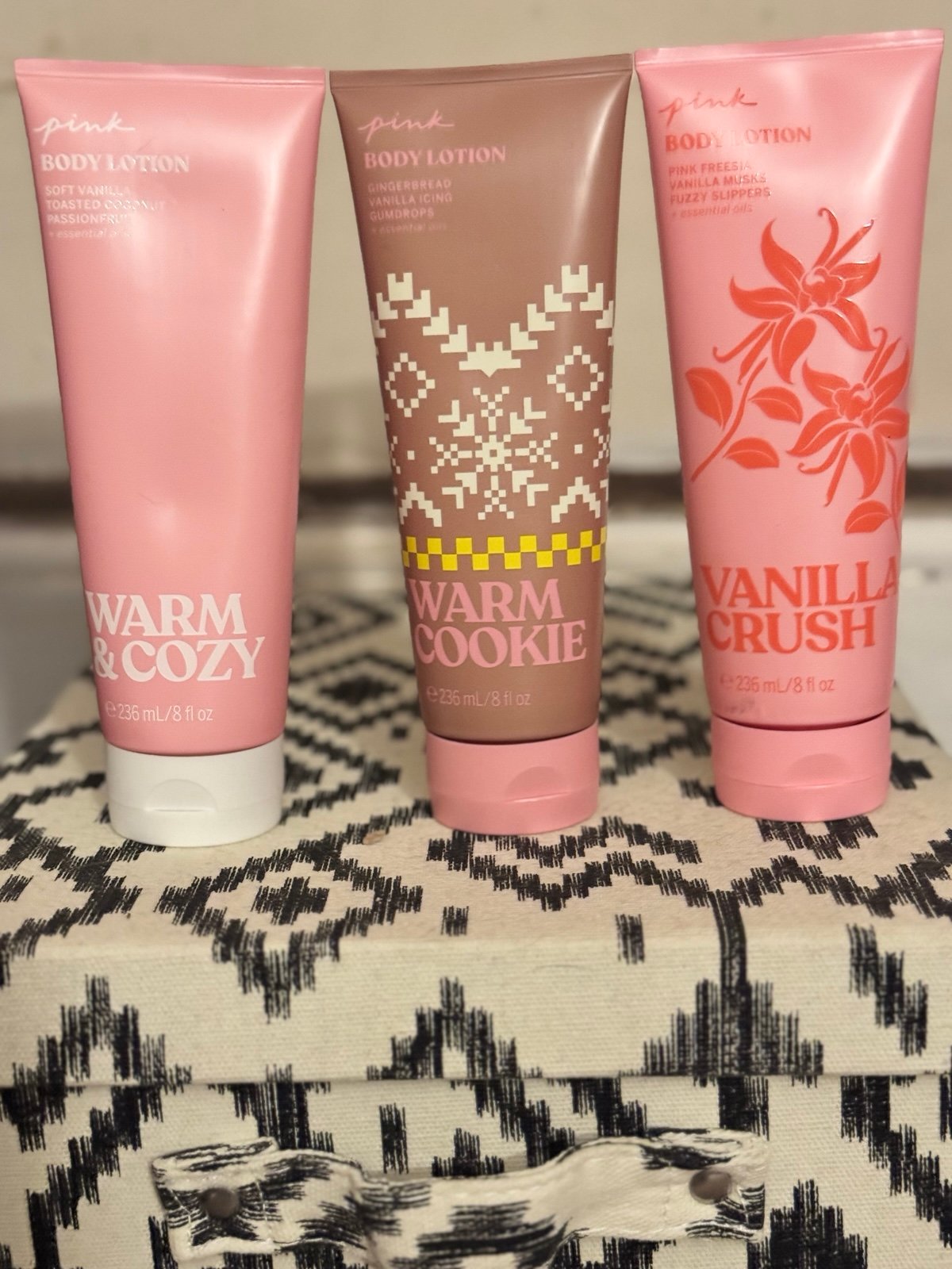 Victoria’s Secret PINK Body Lotion Set - Warm Cookie + Vanilla Crush ++