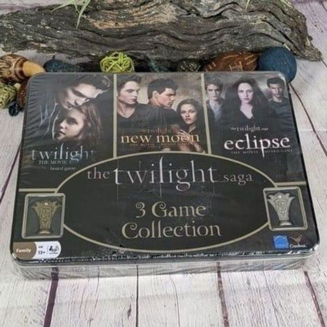 Twilight Saga 3 Game Collection in Collector Tin - Twilight, New Moon, & Eclipse