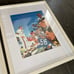 NFL Football Team of the 1950s Vintage Prints in 12 x 16 Solid Wood Frames
