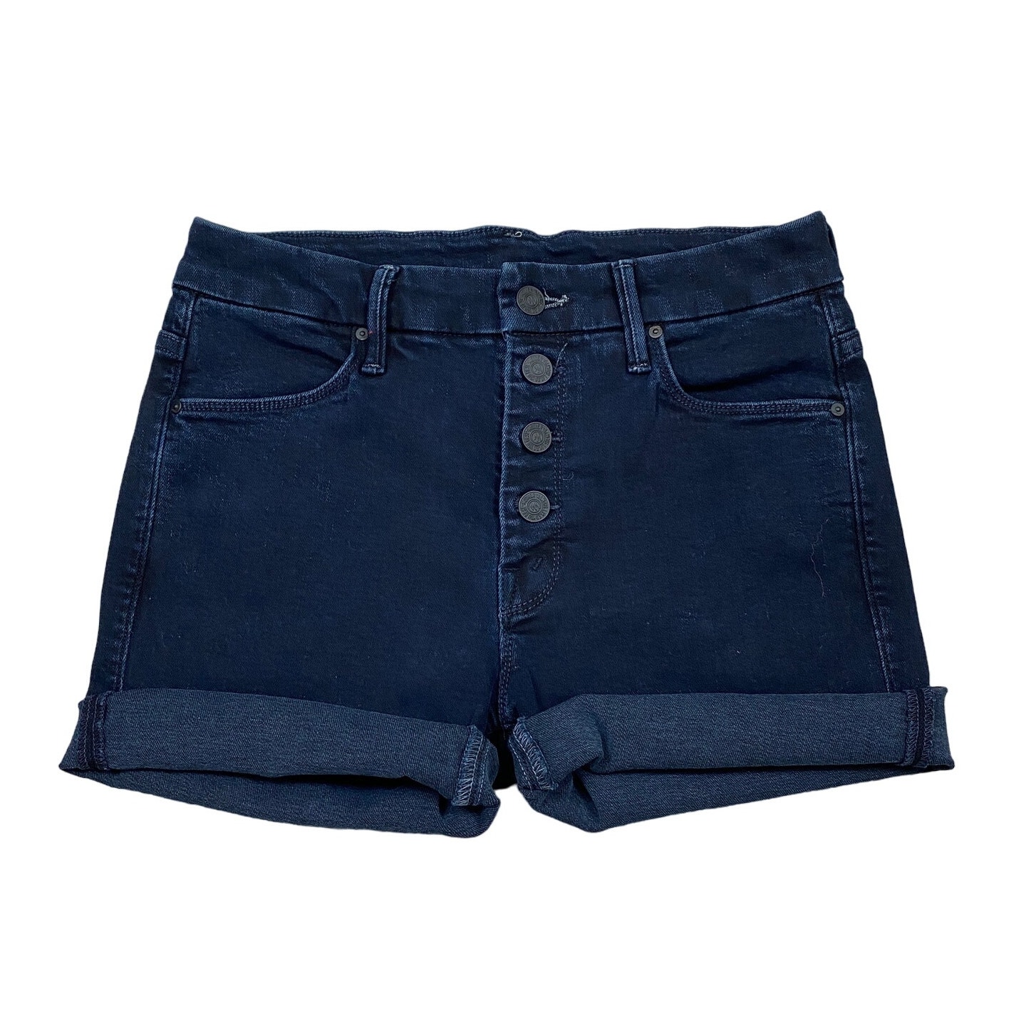 Mother Denim Rolled Cuff Jean Shorts Jorts Women's 28